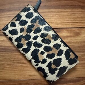 Kate Spade Leopard Print Wallet
